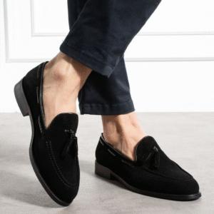 ⚫​ "Chaussures en cuir Dam