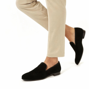 ⚫​ "Chaussures en cuir Dam SLIM