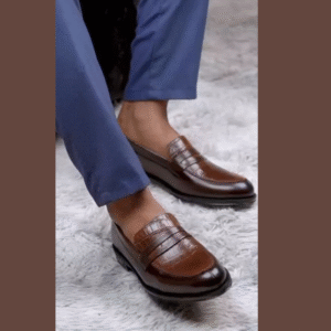 🟤​Mocassin Classique Marron VIP