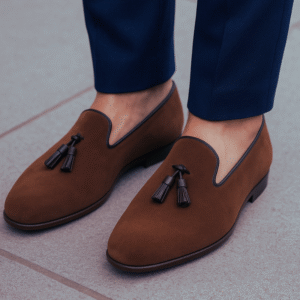 🟤​"Chaussures en cuir Dam GIV