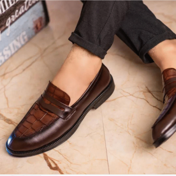 🟤​Mocassin Classique Marron VIP