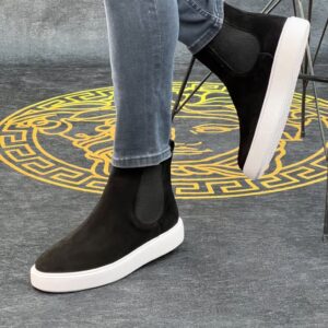 Chelsea Sneakers en daim Noir